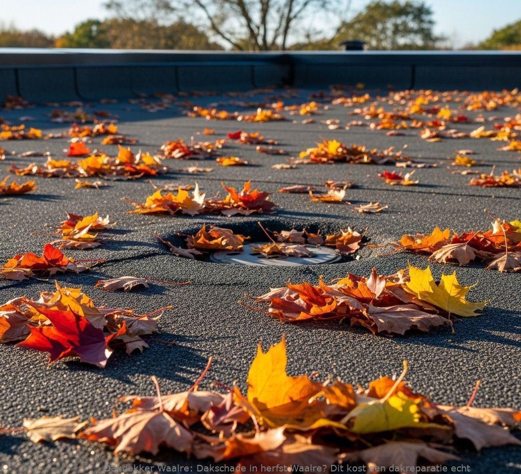 Dakschade In Herfst Waalre